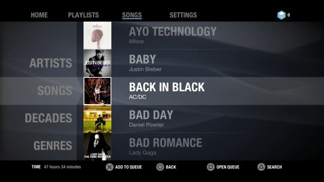 Song Selection