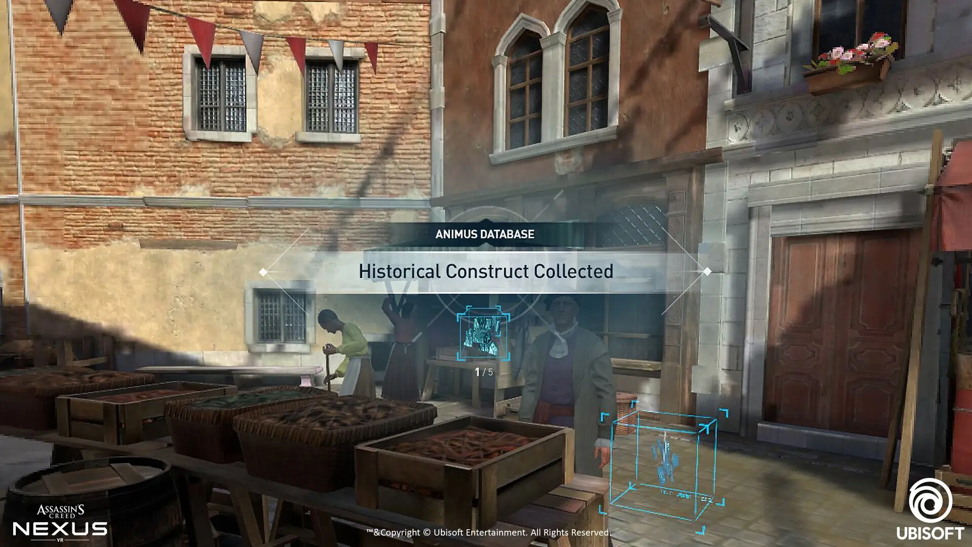 Animus database collectible: Historical Construct pickup