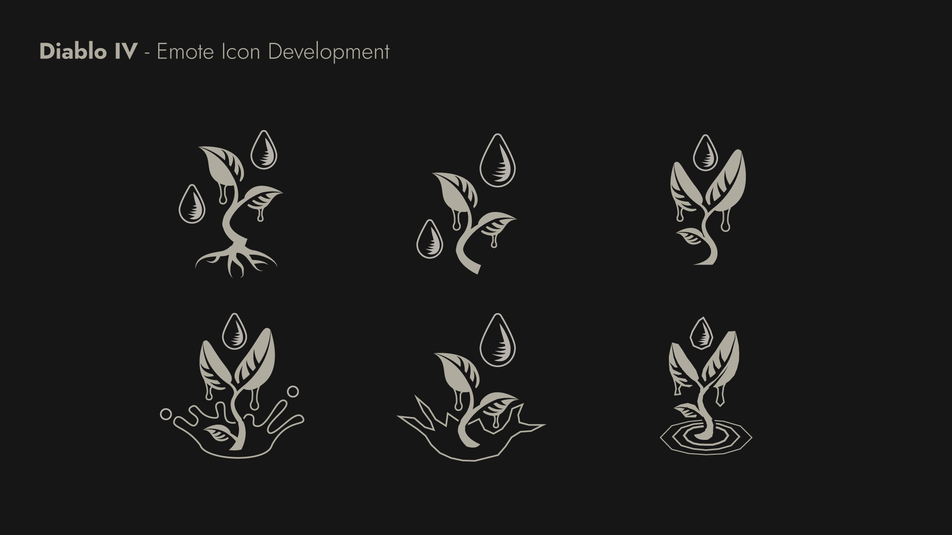 Iconography for player emoticons