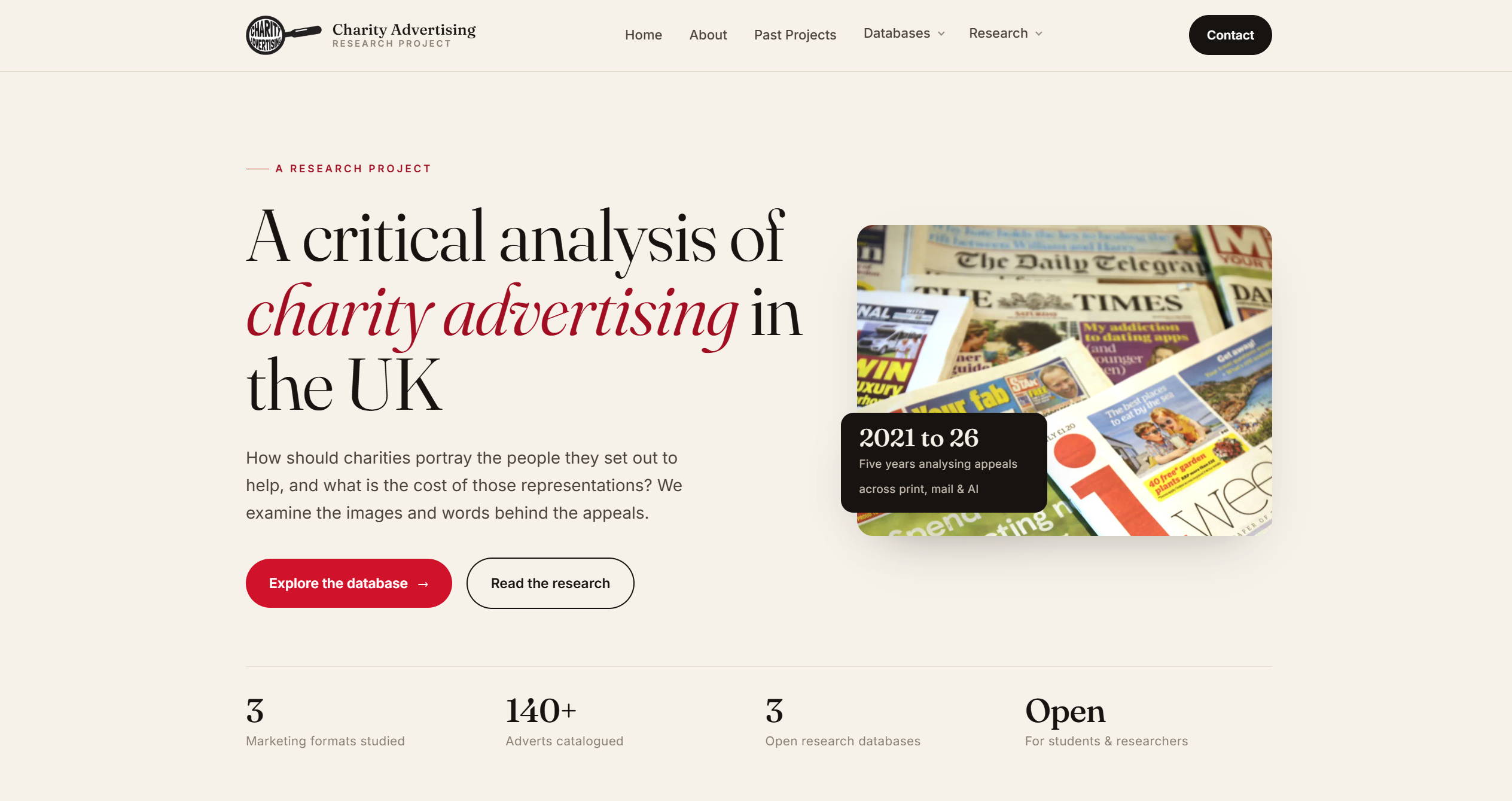 Charity Advertising