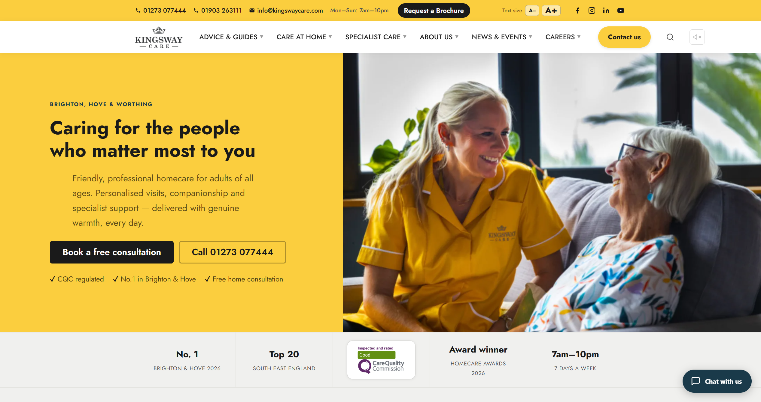 Kingsway Care, Kingsway Care